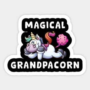 Magical Grandpa Corn Sticker